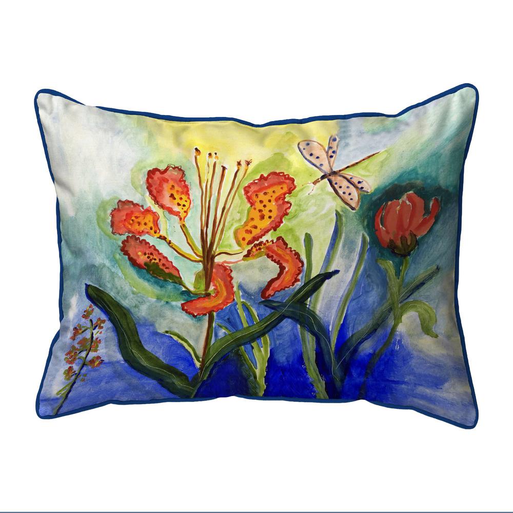 Tiger Lily Large Indoor/Outdoor Pillow 16x20. Picture 1