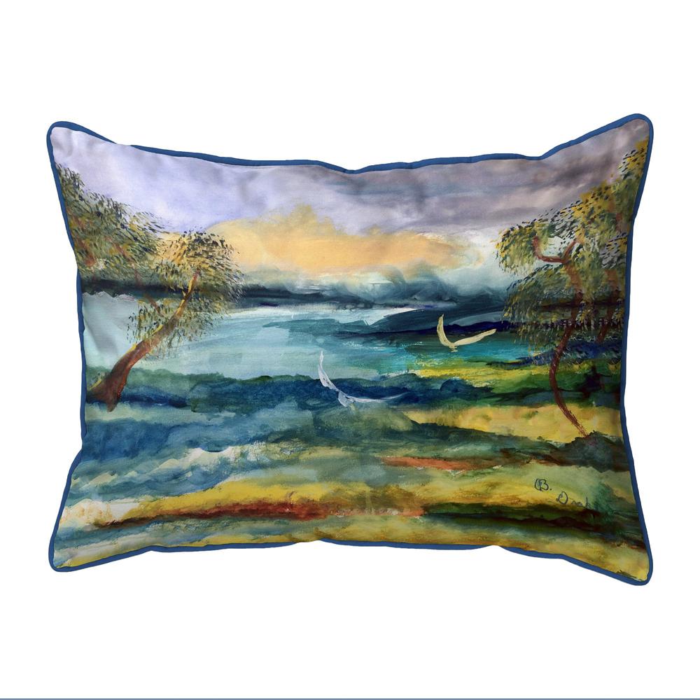 End of Season Large Indoor/Outdoor Pillow 16x20. Picture 1