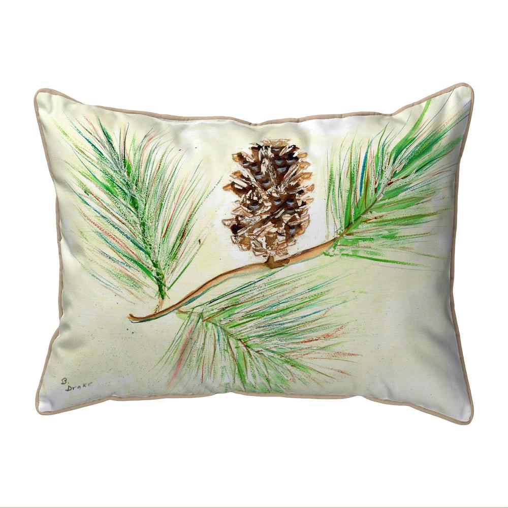 Pinecone Large Pillow 16x20. Picture 1