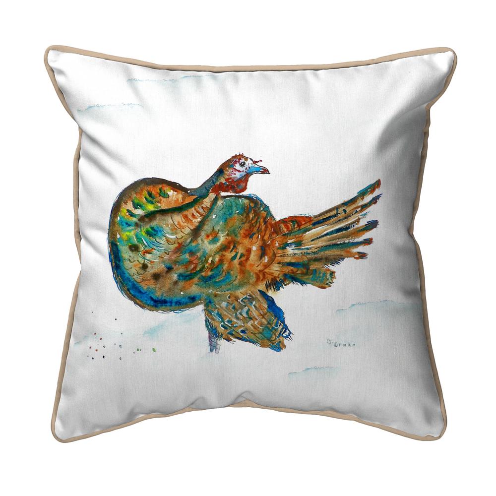 Turkey Large Indoor/Outdoor Pillow 18x18. Picture 1