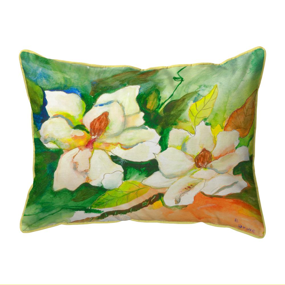 Magnolia Large Indoor/Outdoor Pillow 16x20. Picture 1