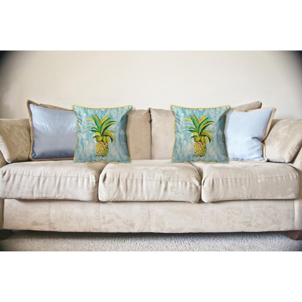 Pineapple Large Indoor/Outdoor Pillow 18x18. Picture 3