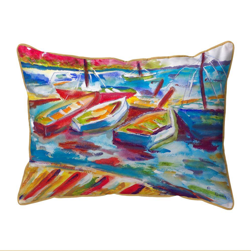 Betsy's Marina II Large Indoor/Outdoor Pillow 16x20. Picture 1
