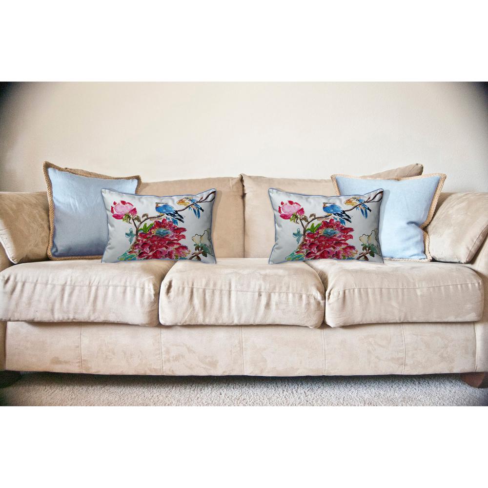 Camelia Large Indoor/Outdoor Pillow 16x20. Picture 3