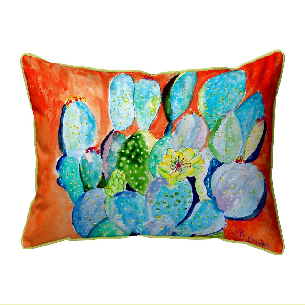 Cactus II Large Indoor/Outdoor Pillow 16x20. Picture 1