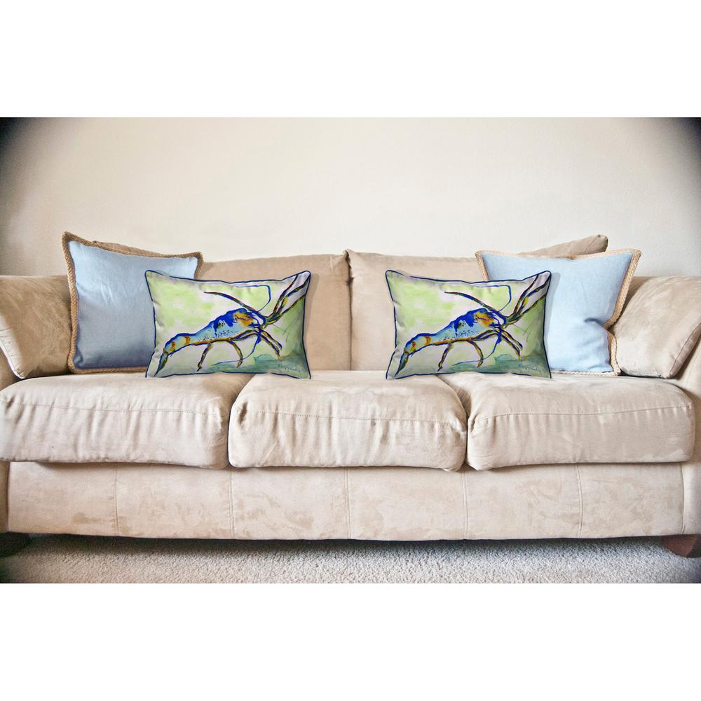Florida Lobster Large Pillow 16x20. Picture 3