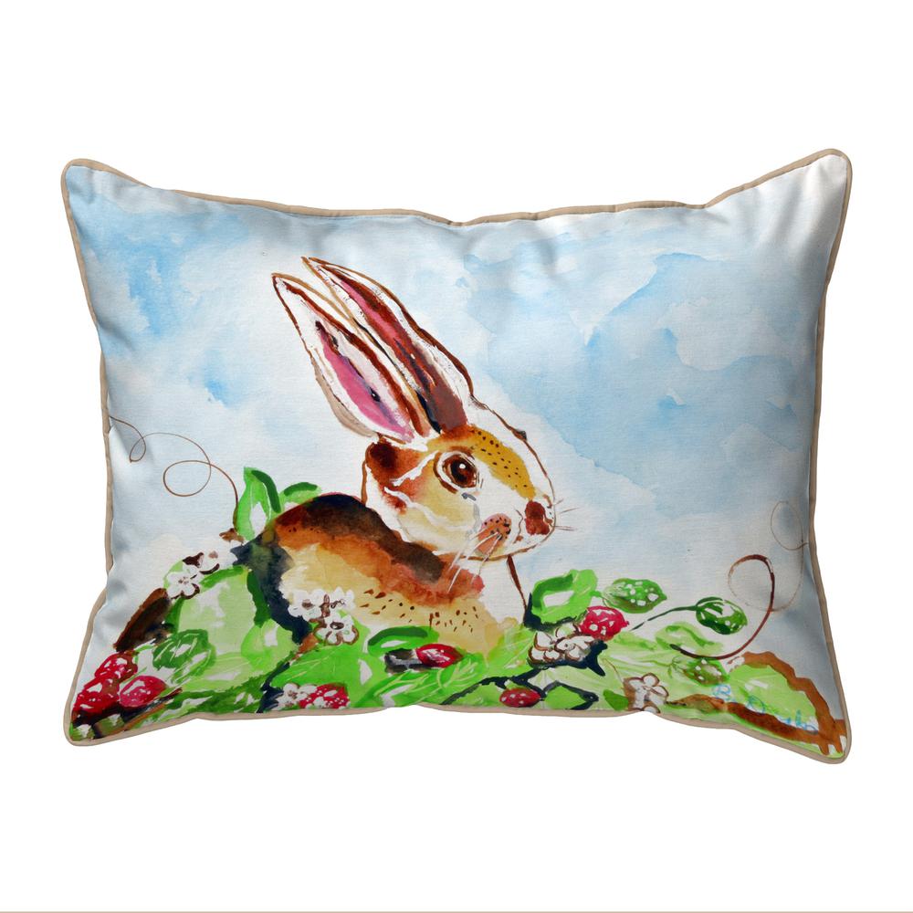Jack Rabbit Right Large Pillow 16x20. Picture 1
