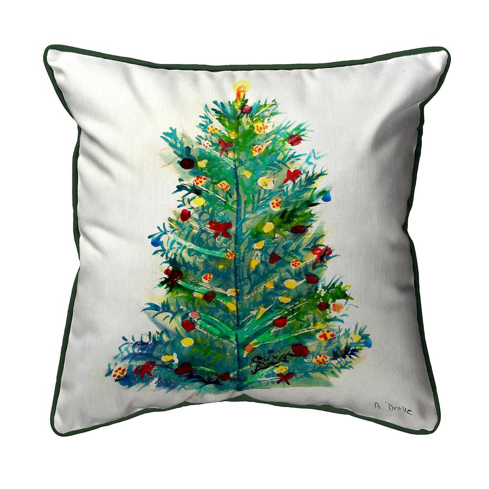 Christmas Tree Large Indoor/Outdoor Pillow 16x20. Picture 1
