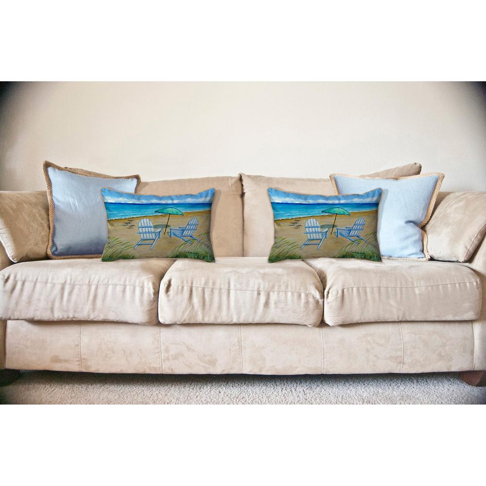 Adirondack Large Indoor/Outdoor Pillow 16x20. Picture 3