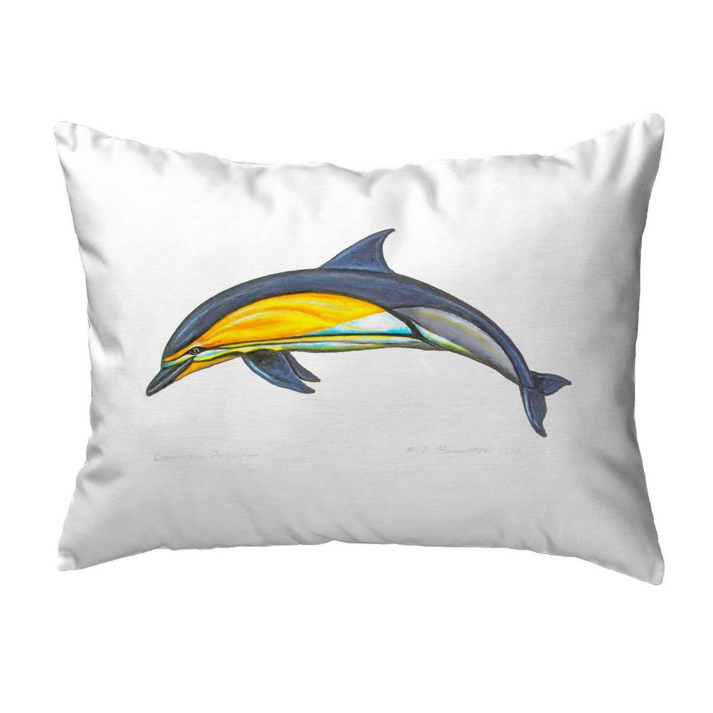 Dolphin Fish Small Noncorded Pillow. Picture 1