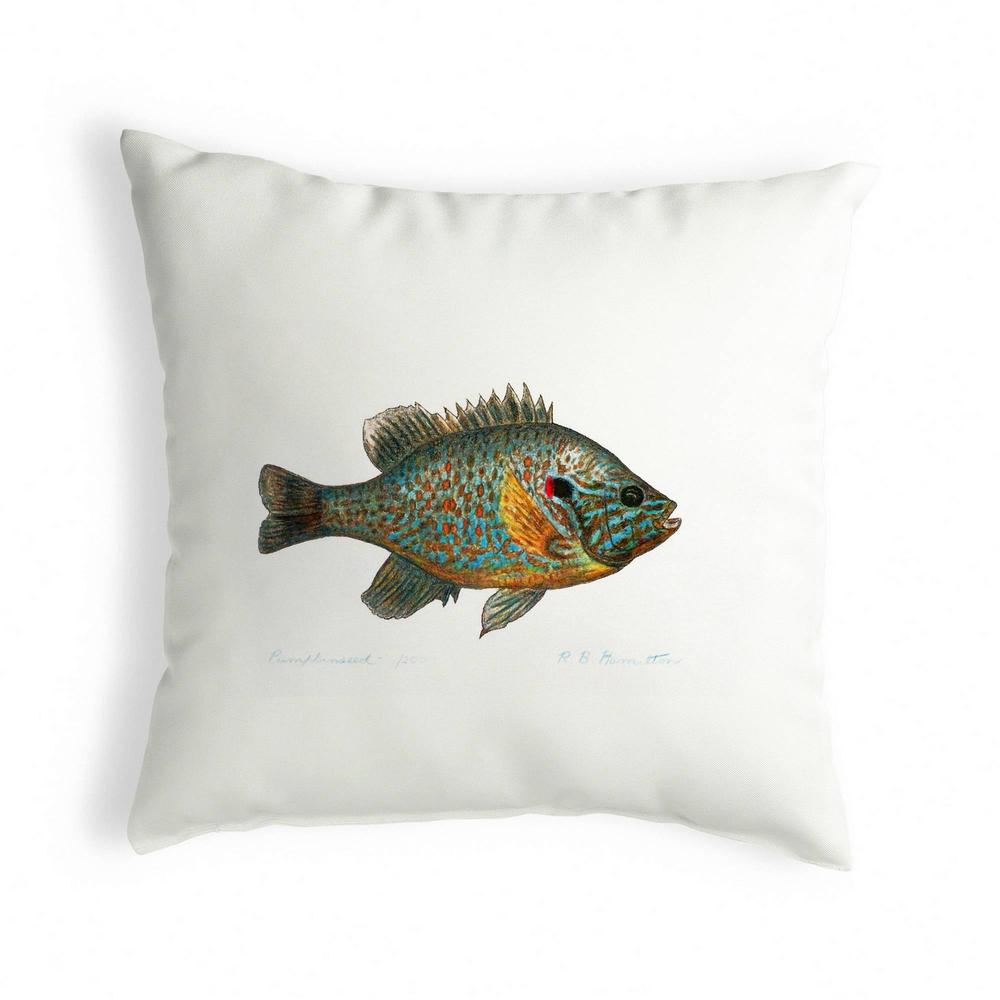 Pumpkinseed Fish Small Noncorded Pillow. Picture 1