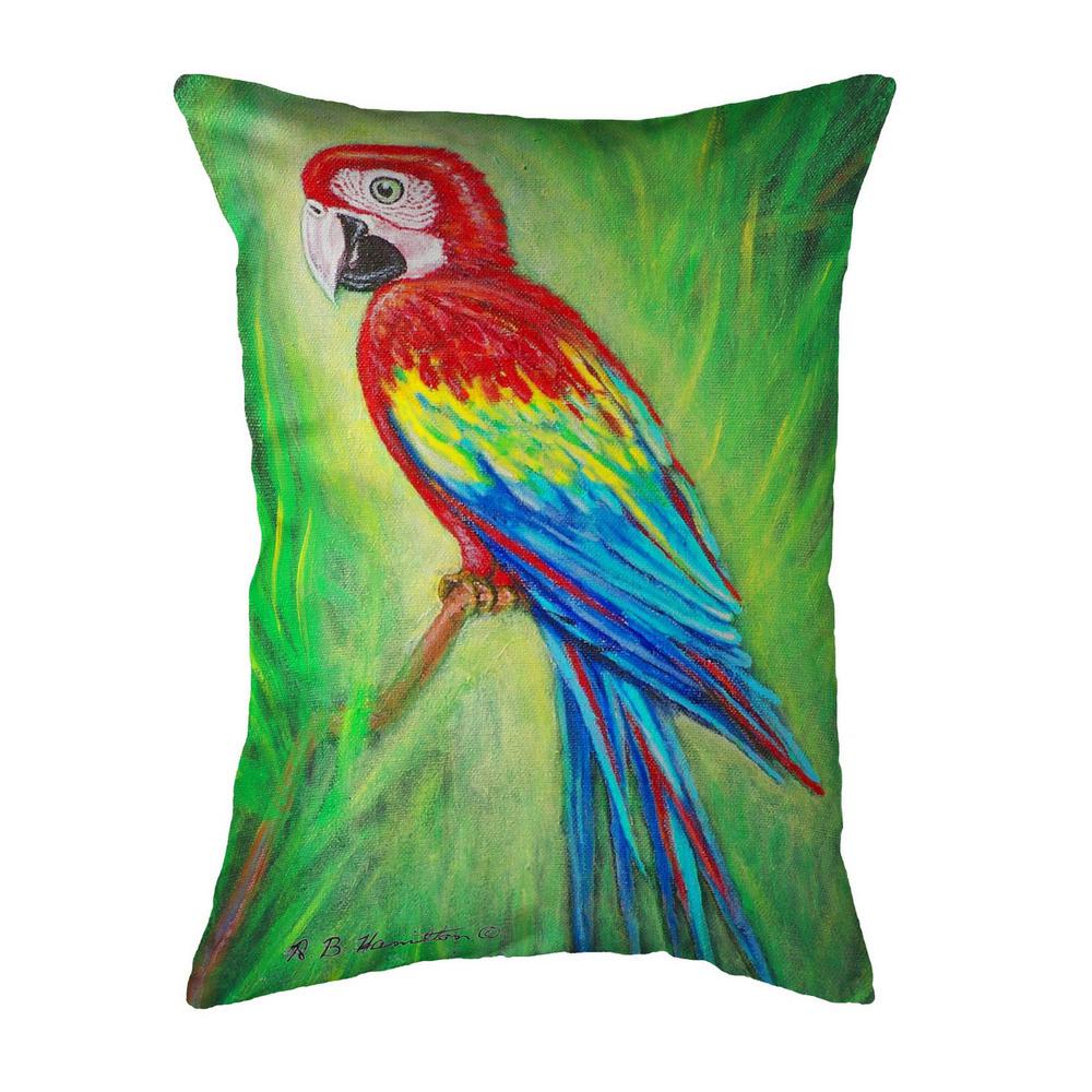 Parrot Small Noncorded Pillow. Picture 1