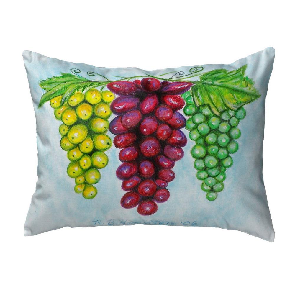 Grapes Small Noncorded Pillow. Picture 1