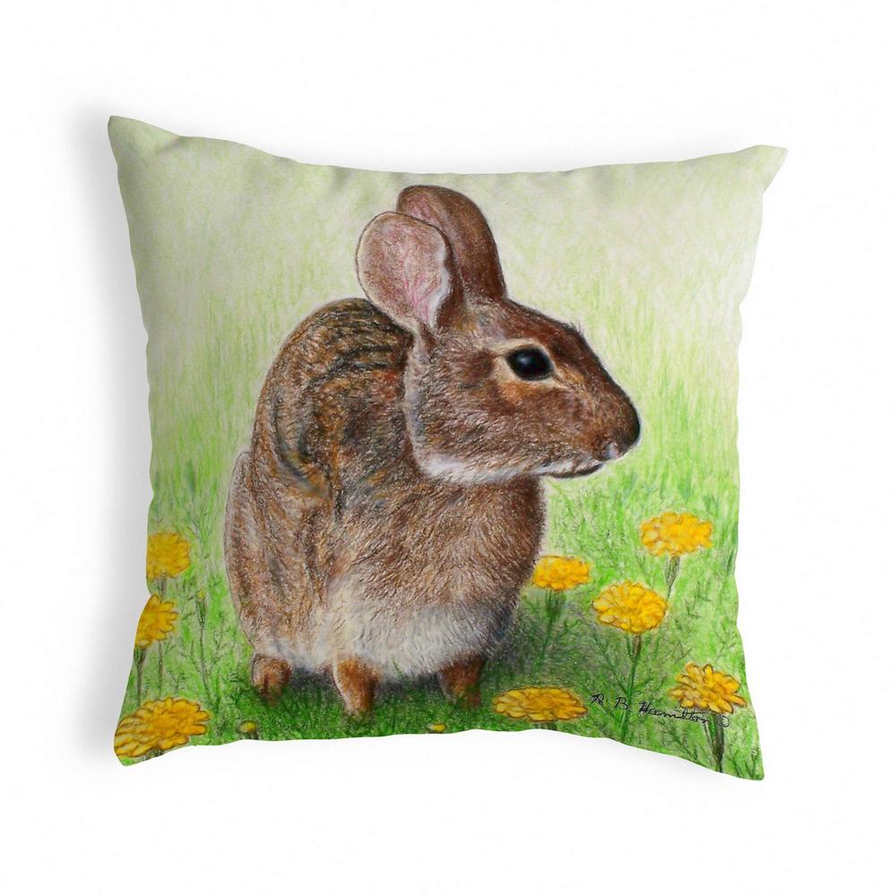 Rabbit Right Small Noncorded Pillow. Picture 1
