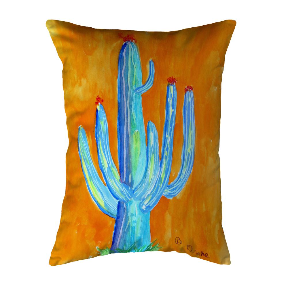 Tall Cactus Noncorded Indoor/Outdoor Pillow 11x14. Picture 1