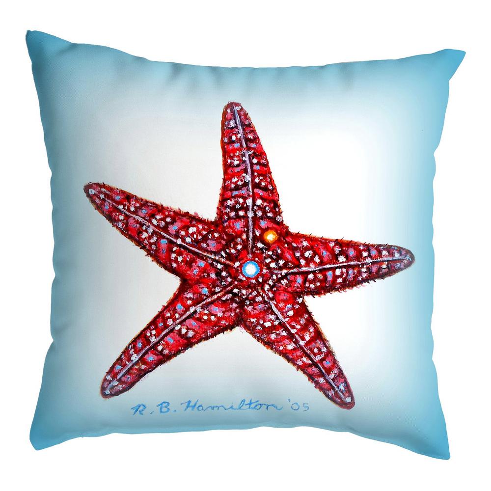 Dick's Starfish 12x12 Small No Cord Pillow. Picture 1