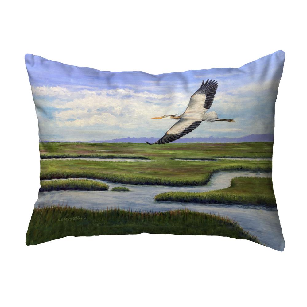 Marsh Flying Small Noncorded Pillow 11x14. Picture 1