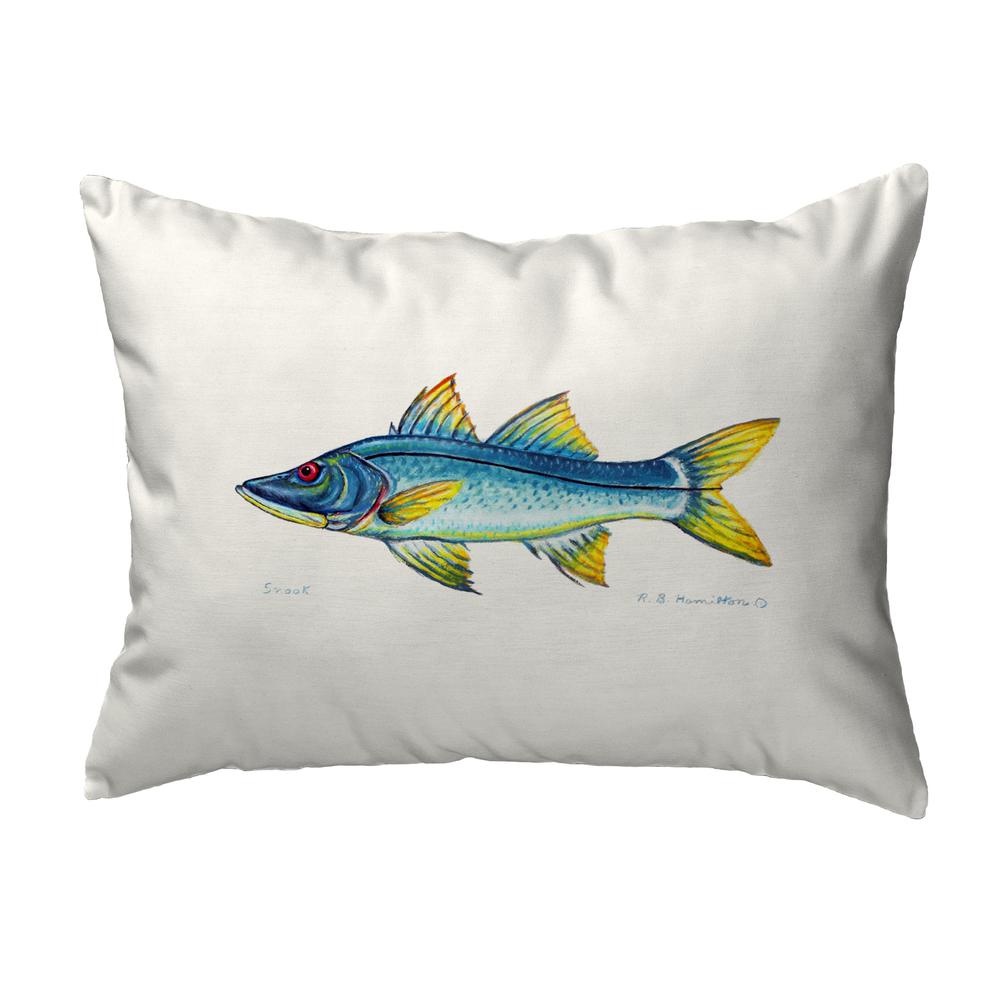 Snook Small Noncorded Pillow 11x14. Picture 1