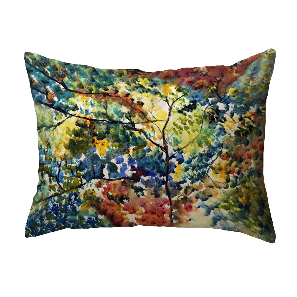 Fall Leaves Small Noncorded Pillow 11x14. Picture 1