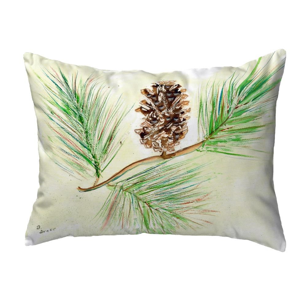 Pinecone Noncorded Pillow 11x14. Picture 1