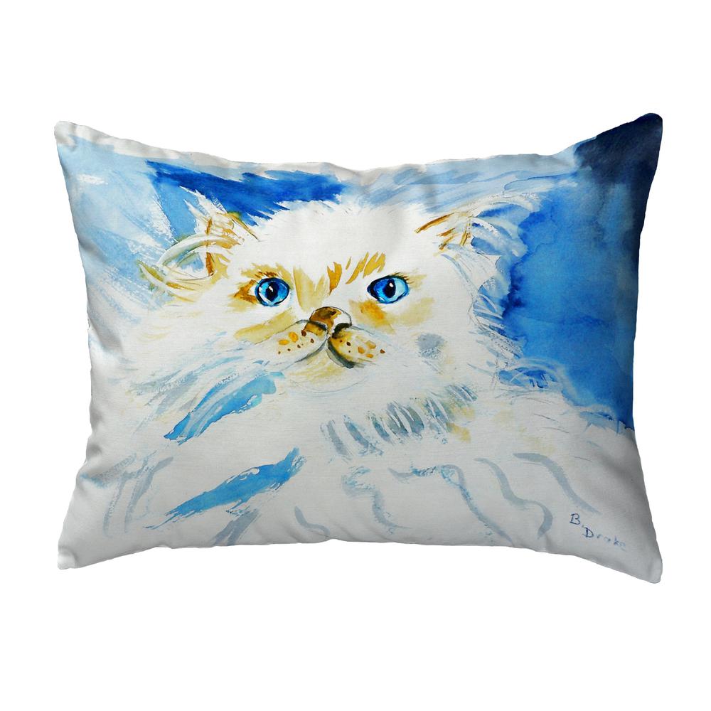 Junior the Cat Small No-Cord Pillow 11x14. Picture 1
