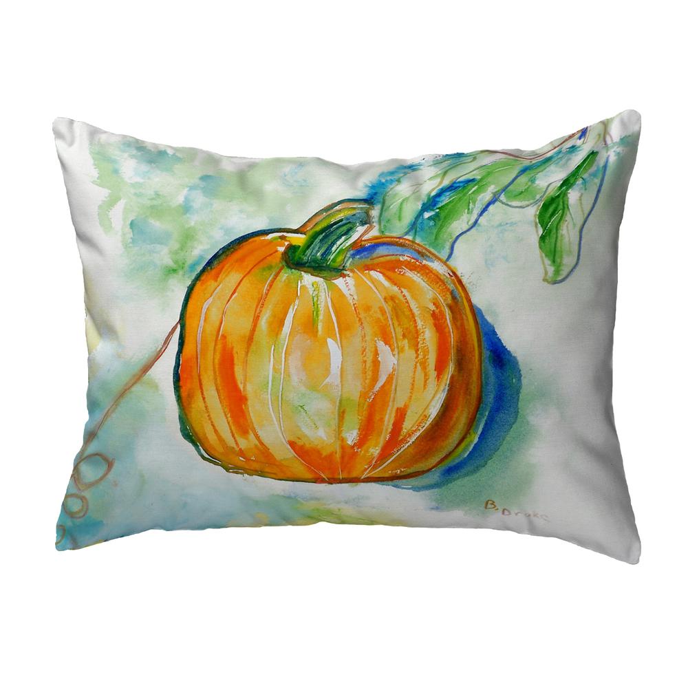 Pumpkin Small No-Cord Pillow 11x14. Picture 1