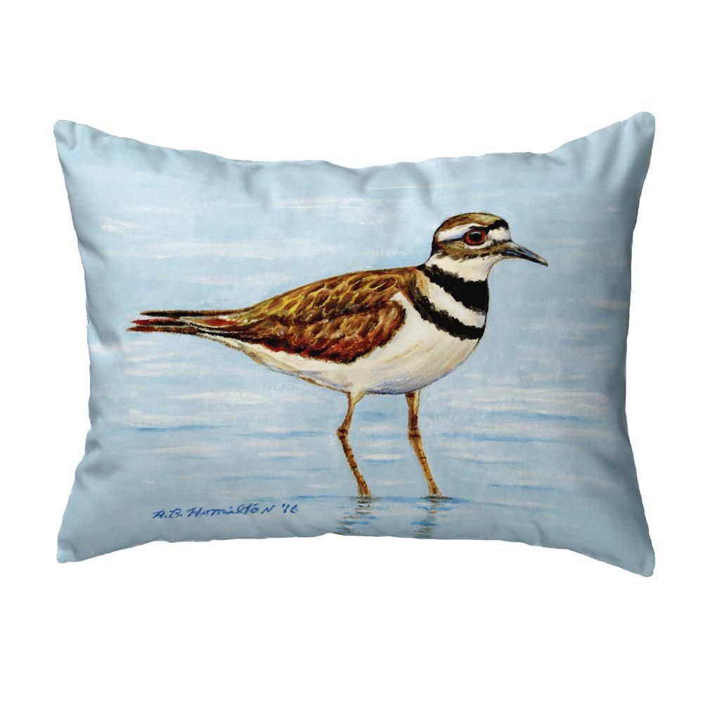 Killdeer Small No-Cord Indoor/Outdoor Pillow 11x14. Picture 1