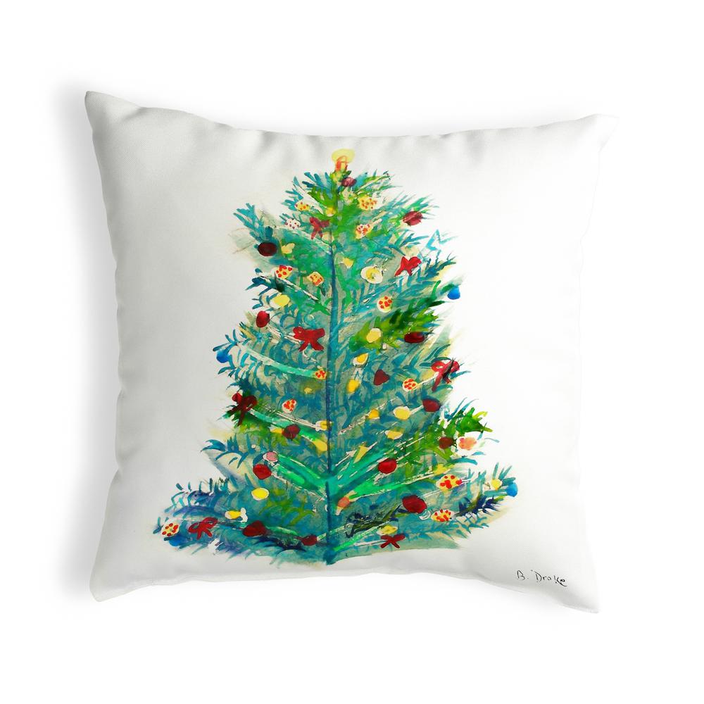 Christmas Tree Small No-Cord Pillow 11x14. Picture 1