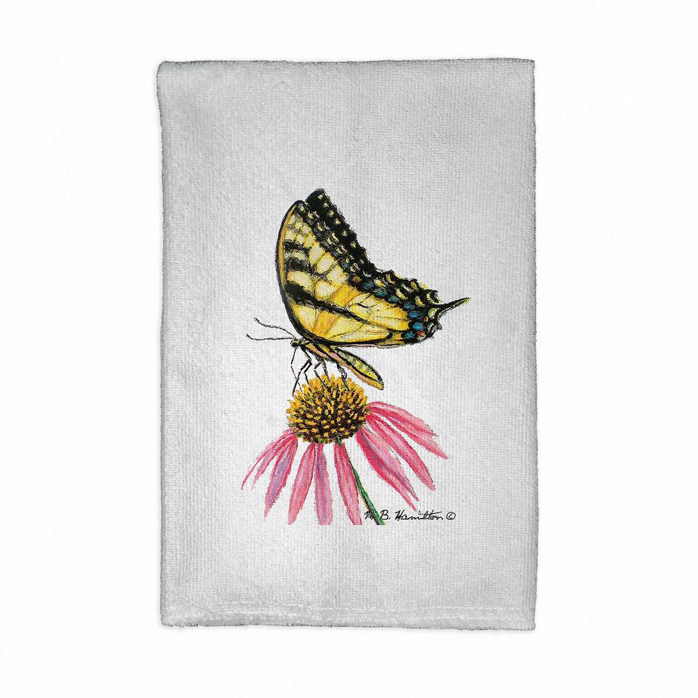 Tiger Swallowtail Butterfly Kitchen Towel. Picture 1
