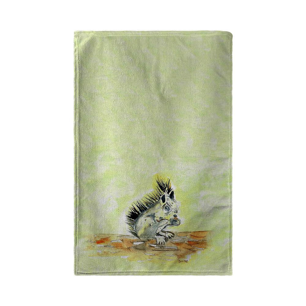 Baby Squirrel Kitchen Towel. Picture 2