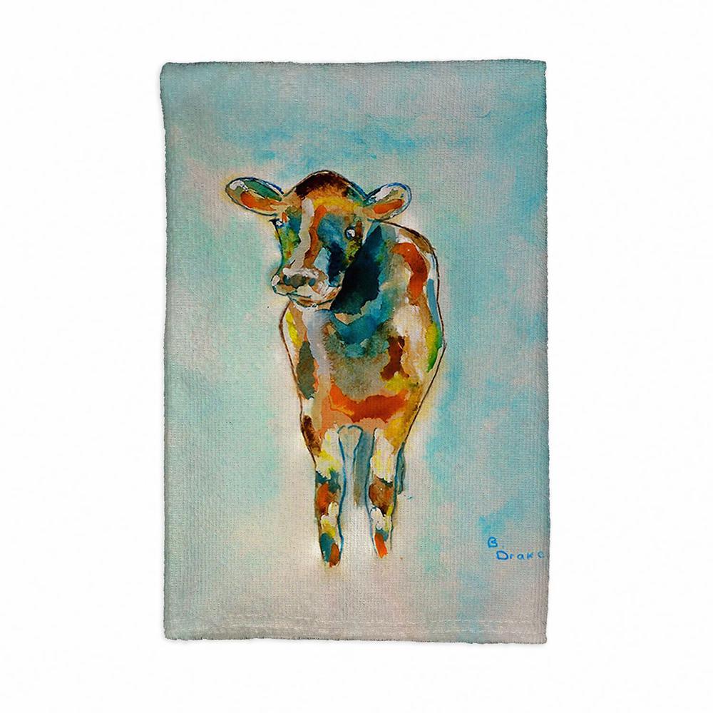 Betsy's Cow Kitchen Towel. Picture 1