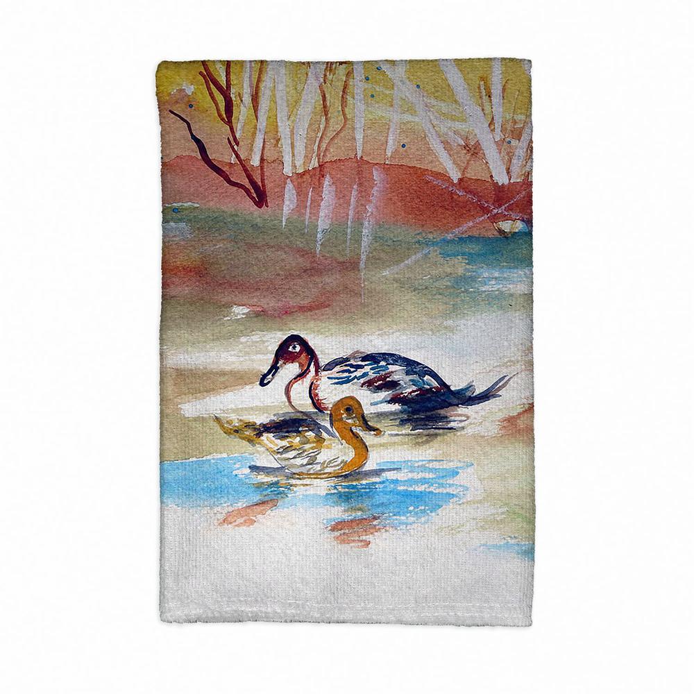 Redhead Pair Kitchen Towel. Picture 1