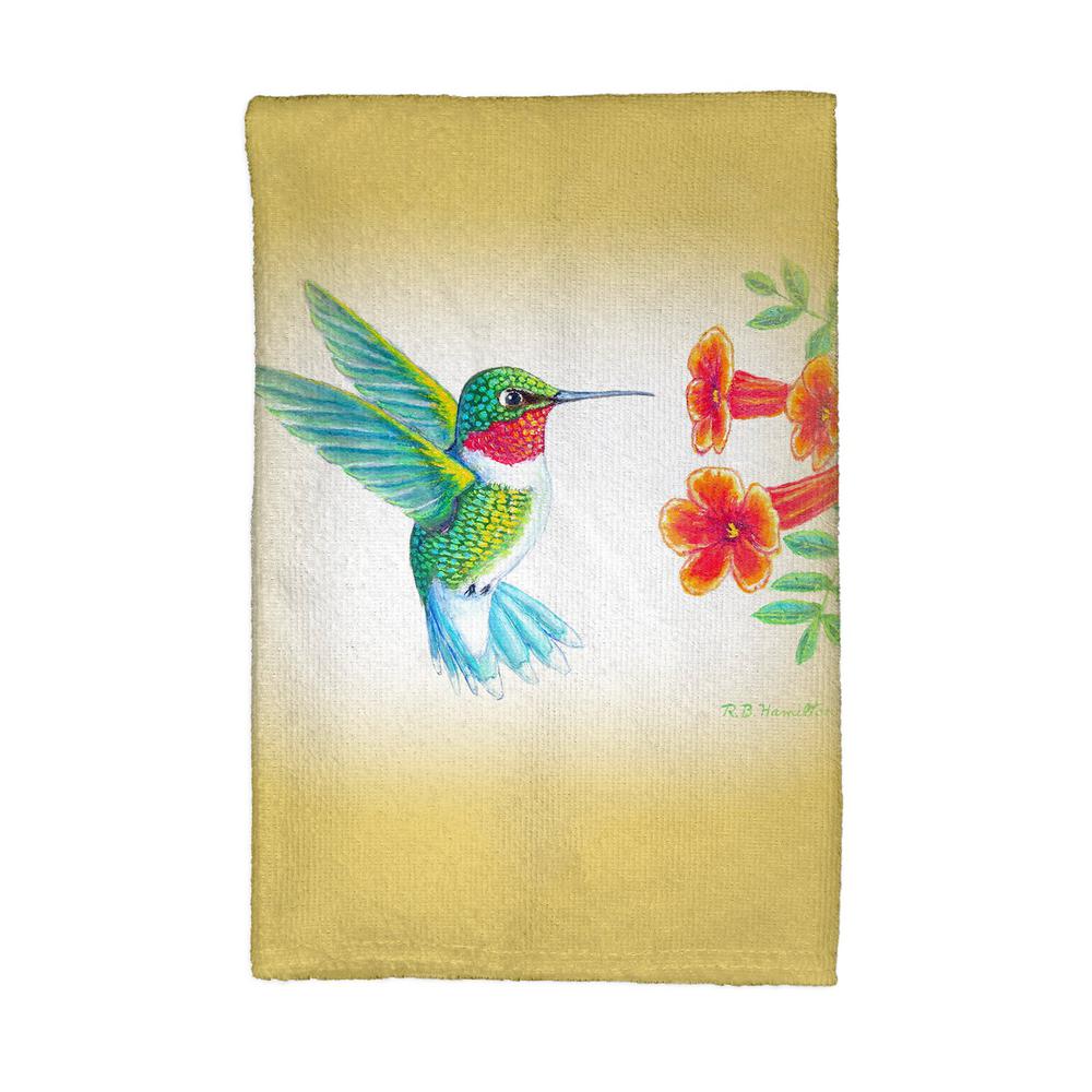 Dick's Hummingbird Kitchen Towel. Picture 1