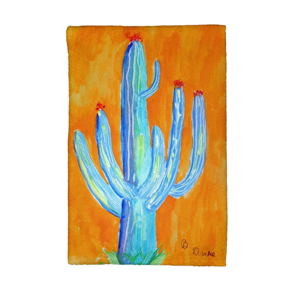 Tall Cactus Kitchen Towel. Picture 1