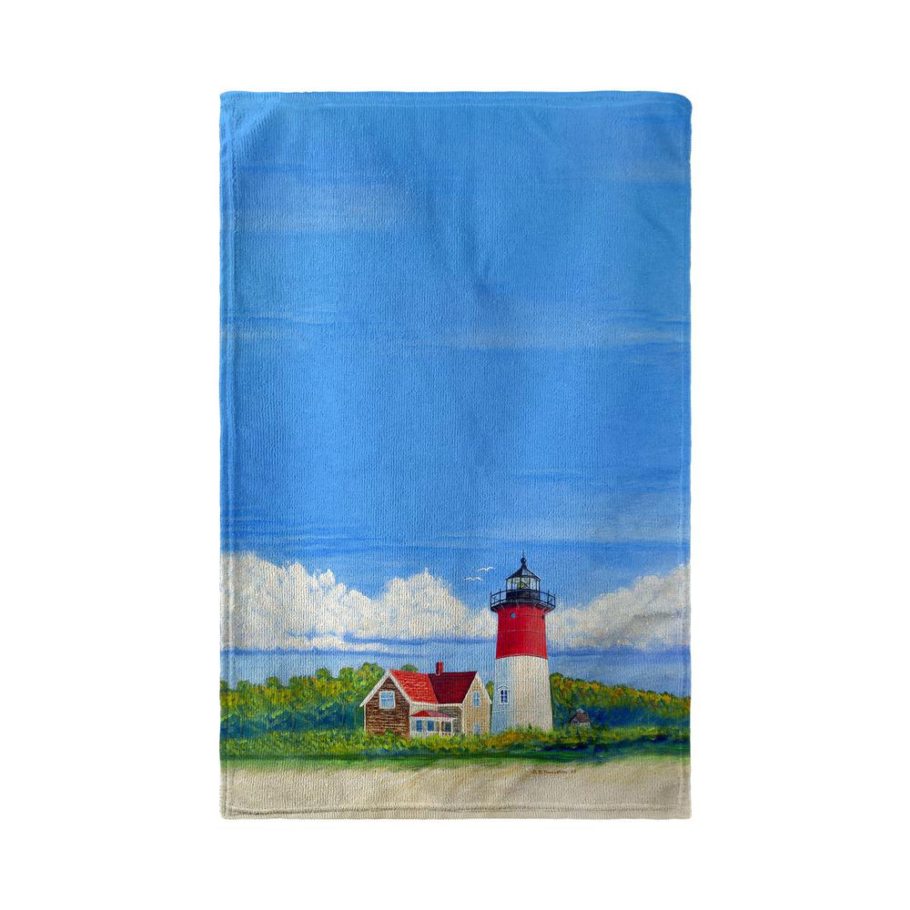 Nauset Lighthouse, Cape Cod, MA Kitchen Towel. Picture 2
