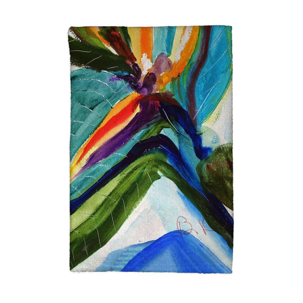 Teal Paradise Kitchen Towel. The main picture.