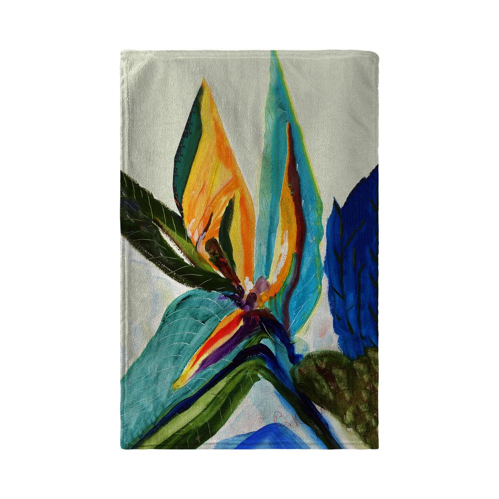 Teal Paradise Kitchen Towel. Picture 2