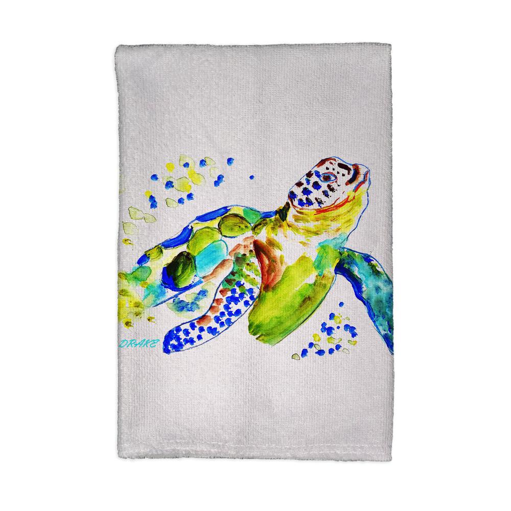 Baby Sea Turtle Kitchen Towel. Picture 1