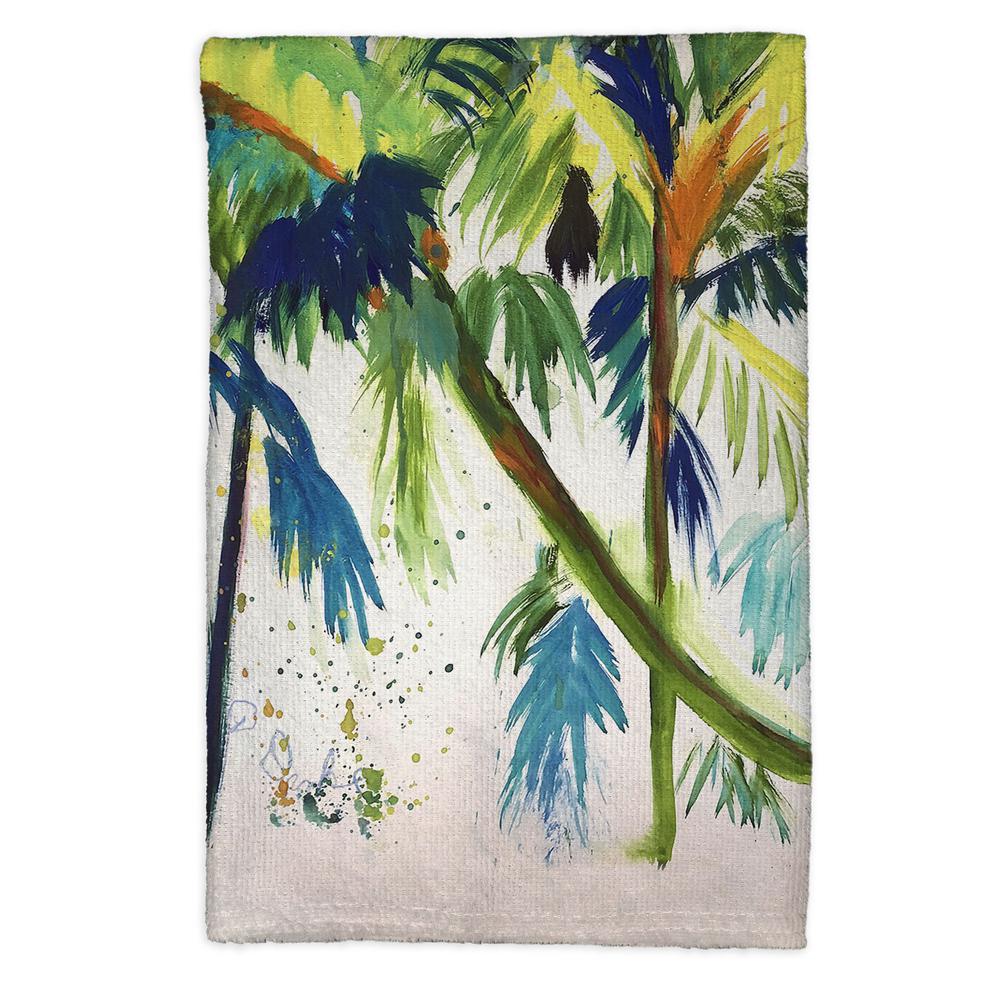 Leaning Palm Kitchen Towel. Picture 1