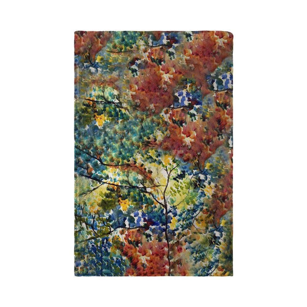 Fall Leaves Kitchen Towel. Picture 2