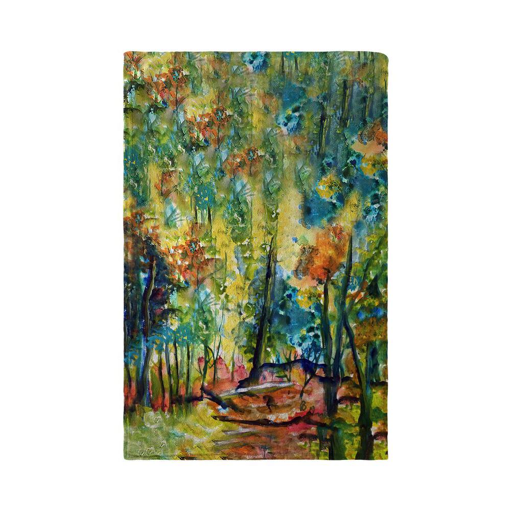 Fall Forest Kitchen Towel. Picture 2