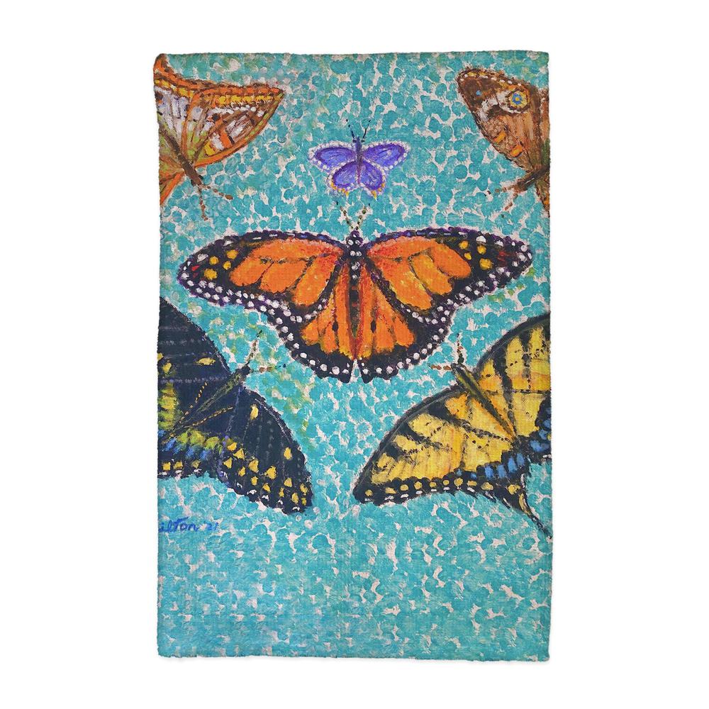 Butterfly Arrangement Kitchen Towel. Picture 1