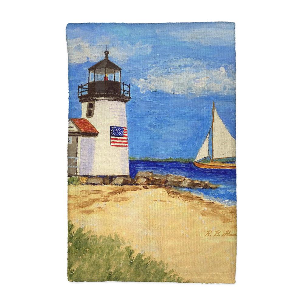 Brant Point Lighthouse, MA Kitchen Towel. Picture 1