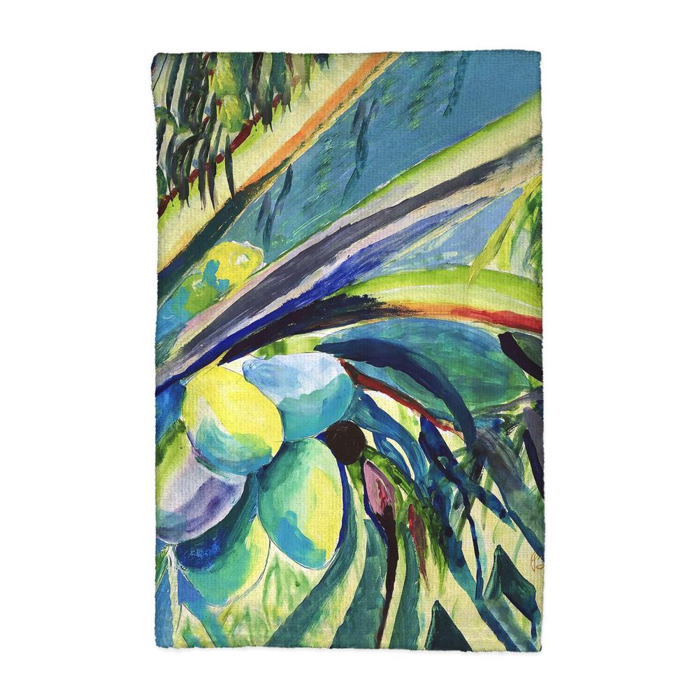 Cocoa Nuts III Kitchen Towel. Picture 1