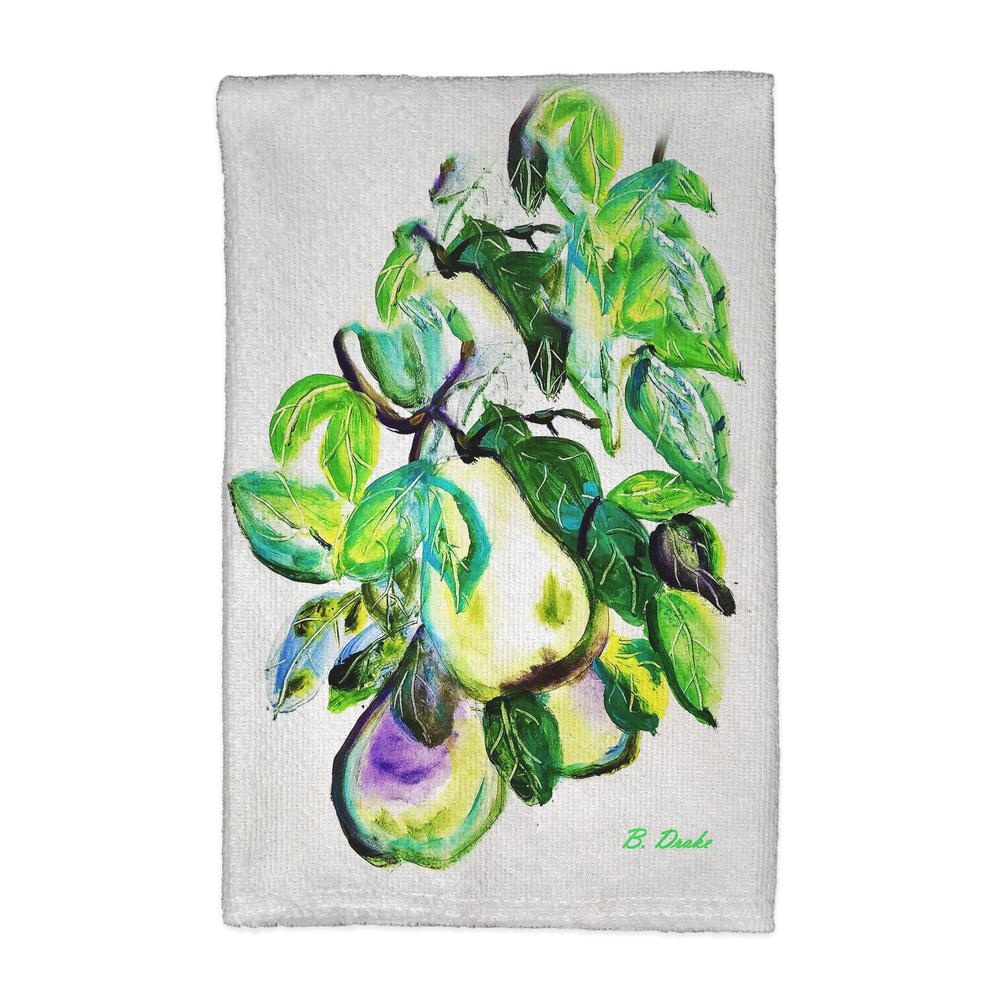 Hanging Pears Kitchen Towel. Picture 1