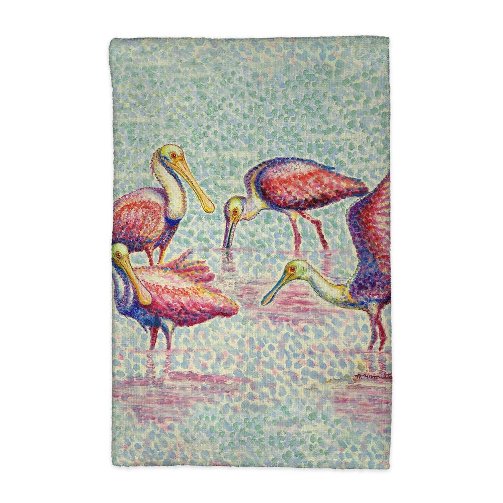 Spoonbill Group Kitchen Towel. Picture 1