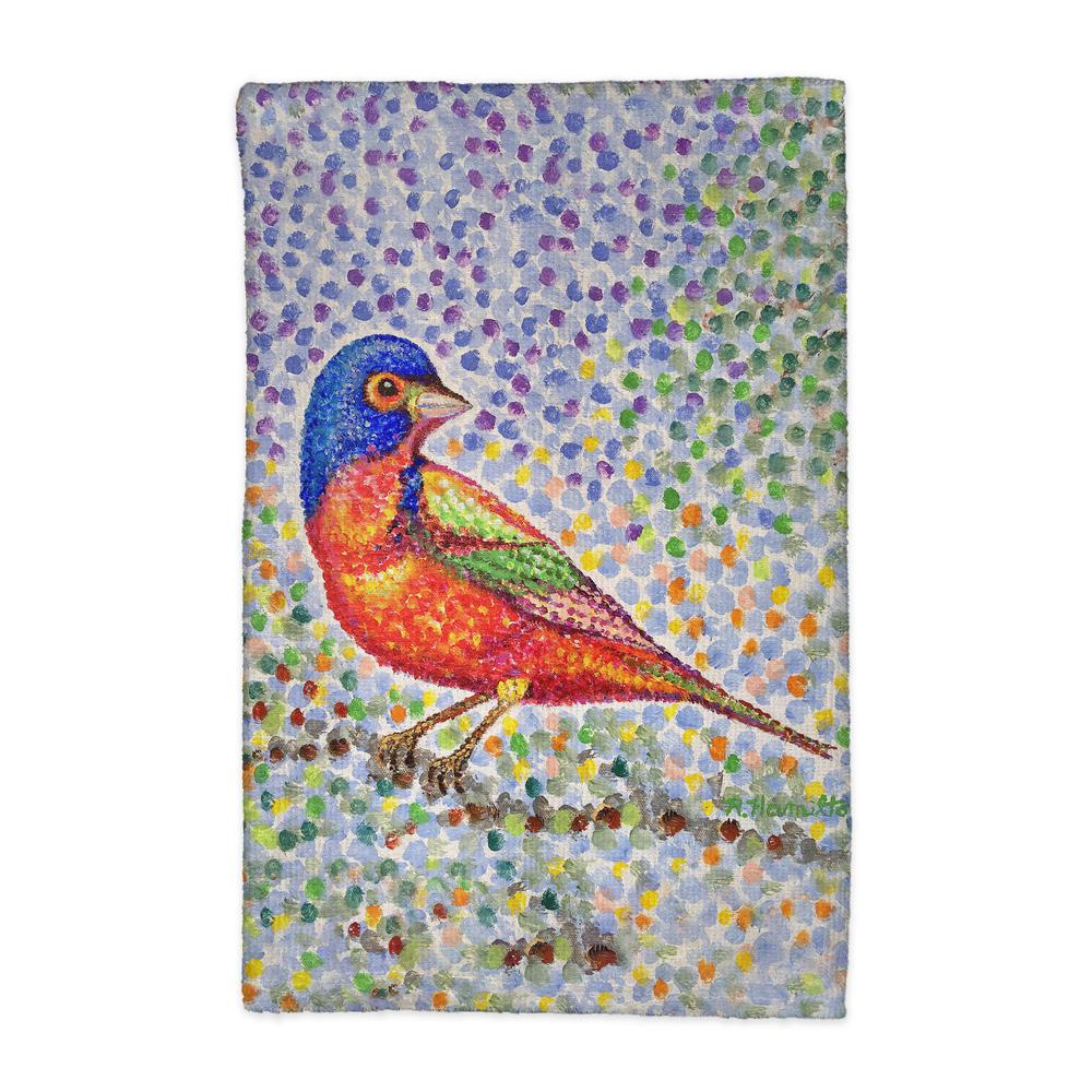 Painted Bunting - Kitchen Towel. Picture 1