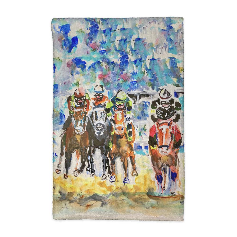 Four Racing Kitchen Towel. The main picture.