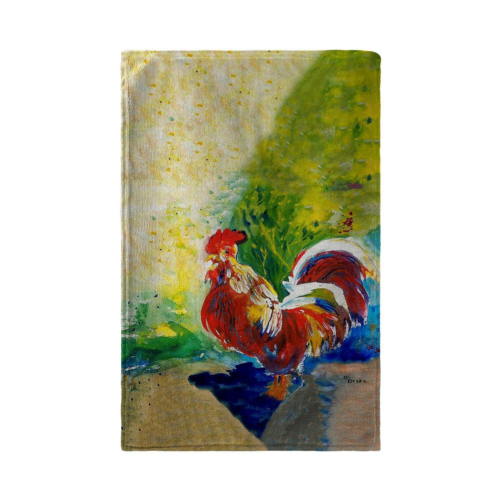 Red Rooster Kitchen Towel. Picture 1