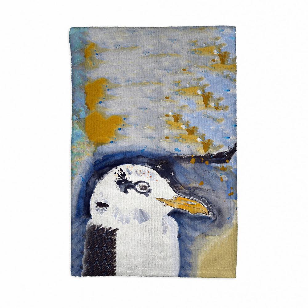 Gull Portrait Right Kitchen Towel. Picture 1
